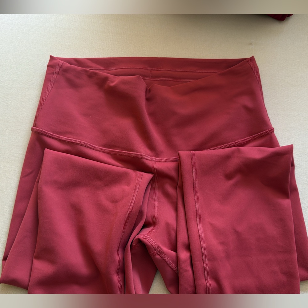 Lululemon Wunder Ttain High Rise 25” Pink